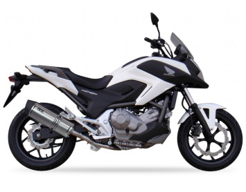 IXIL Hexoval Xtrem Evolution RVS Einddemper met E-keur Honda NC 700 X/ S 2012 - 2013