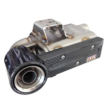 IXIL SX1 Compleet Uitlaatsysteem met Euro4 Keuring Kawasaki Versys 650 2015 - 2022