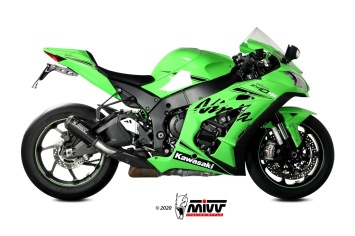 Mivv MK3 Carbon Einddemper met E-keur Kawasaki ZX-10 R / RR / SE 2016 > 2024