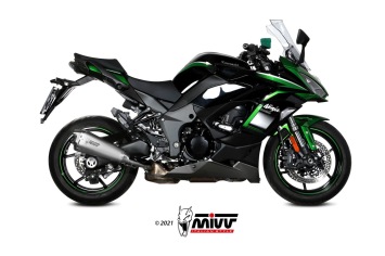 Mivv Delta Race RVS Einddemper met E-keur Kawasaki Ninja 1000 SX / Tourer 2020 > 2024