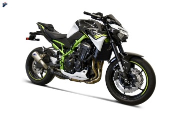 Termignoni GP2R-R Slip-On RVS Einddemper zonder E-keur Kawasaki Z900 2020 - 2022