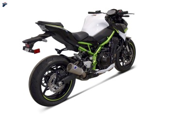Termignoni GP2R-R Slip-On RVS Einddemper zonder E-keur Kawasaki Z900 2020 - 2022