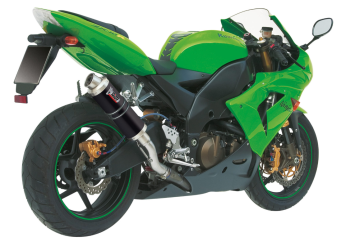 Mivv GP RVS Black Slip-on Einddemper met E-keur Kawasaki ZX-10 R 2004 > 2005