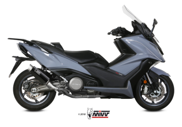 Mivv GP Pro Carbon Slip-on Einddemper met E-keur Kymco AK550 2017 > 2020
