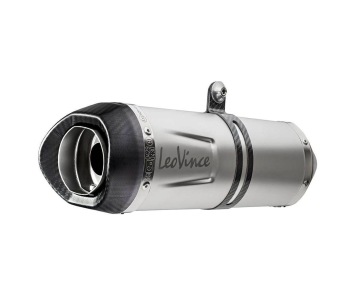 Leovince LV One Evo RVS Volledig Uitlaatsysteem met E-keur incl. Katalysator Kawasaki Versys 650 2021 - 2024