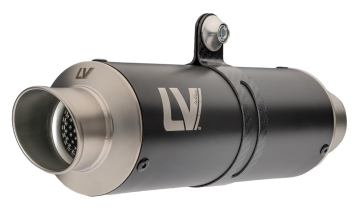 Leovince GP Corsa Black Edition Einddemper zonder E-keur Kawasaki Ninja 500 / SE 2024 - 2025