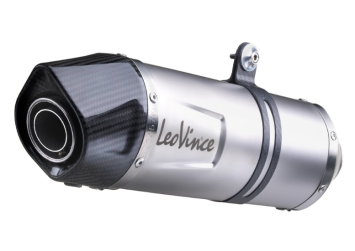 Leovince LV One Evo RVS Slip-on Einddemper met E-keur Kawasaki Z 750 R 2011 > 2014