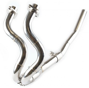 Lextek RVS 2-1 High Performance Decat Voorbochten Kawasaki Ninja 400 2017 > 2020