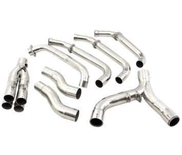 Lextek RVS High Performance 4-1-2 Decat Voorbochten Kawasaki Z1000 SX 2010 > 2019