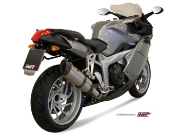 Mivv Suono RVS Slip-on Einddemper met E-keur BMW K 1200 GT 2005 > 2008