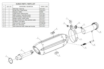 Mivv Suono RVS Slip-on Einddemper met E-keur BMW K 1200 GT 2005 > 2008