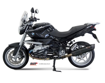 Mivv Suono RVS Black Slip-on Einddemper met E-keur BMW R 1200 R 2008 > 2010