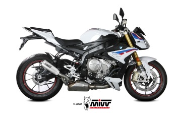Mivv X-M1 Titanium Einddemper met E-keur BMW S 1000 R 2017 > 2020