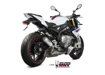 Mivv MK3 RVS Einddemper met E-keur BMW S 1000 R 2017 > 2020