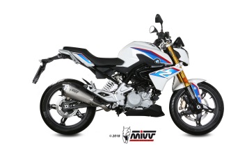 Mivv Delta Race RVS Slip-on Einddemper met E-keur BMW G 310 R 2018 > 2024