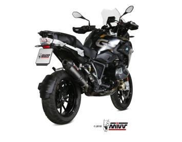 Mivv Oval Carbon Slip-on Einddemper met E-keur BMW R 1250 GS 2019 - 2023
