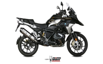 Mivv Speed Edge RVS Slip-on Einddemper met E-keur BMW R 1250 GS 2019 > 2023