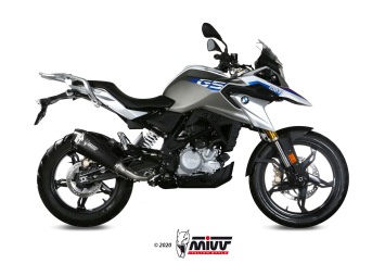 Mivv Delta Race RVS Black Volledig Uitlaatsysteem met E-keur BMW G 310 GS 2017 > 2024