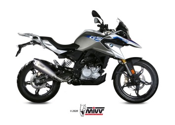 Mivv Delta Race RVS Slip-on Einddemper met E-keur BMW G 310 GS 2017 > 2024