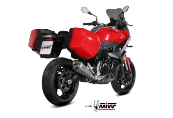Mivv Delta Race RVS Slip-on Einddemper met E-keur BMW F 900 XR 2020 > 2025