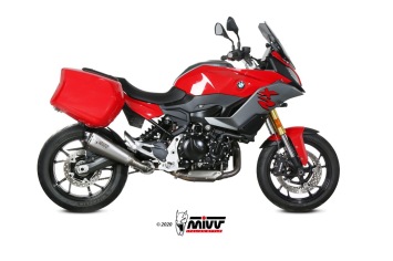 Mivv Delta Race RVS Slip-on Einddemper met E-keur BMW F 900 XR 2020 > 2025