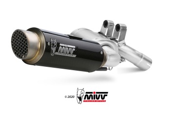 Mivv GP Pro Carbon Slip-on Einddemper met E-keur BMW F 900 R 2020 > 2024