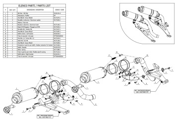 2x Mivv GP Carbon Slip-on Einddempers met E-keur Ducati Monster 1000 2003 > 2005