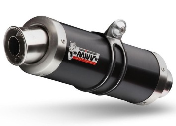 Mivv GP RVS Black Slip-on Einddemper met E-keur Ducati Multistrada 1200 2010 > 2014