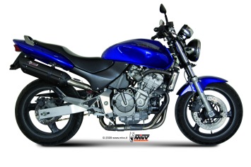 Mivv Suono RVS Black Slip-on Einddemper met E-keur Honda Hornet 600 1998 > 2002