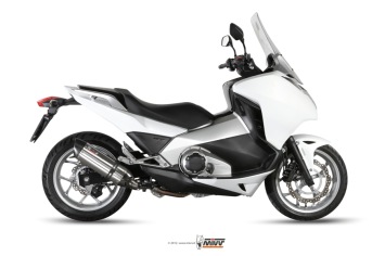 Mivv Suono RVS Slip-on Einddemper met E-keur Honda Integra 700 2012 > 2013