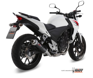 Mivv GP Carbon Slip-on Einddemper met E-keur Honda CB 500 F 2013 > 2015