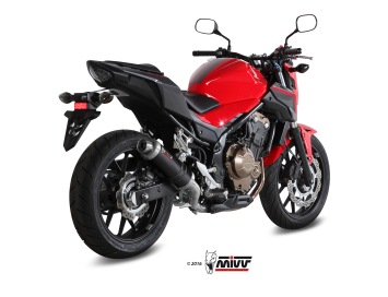 Mivv GP Carbon Slip-on Einddemper met E-keur Honda CB 500 F 2016 > 2018