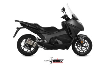 Mivv Suono RVS Slip-on Einddemper met E-keur Honda Integra 750 2016 > 2020