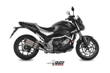 Mivv Suono RVS Slip-on Einddemper met E-keur Honda NC 750 S / X 2016 > 2022