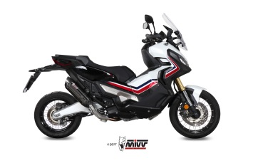 Mivv Suono RVS Black Slip-on Einddemper met E-keur Honda X-ADV 750 2017 > 2024