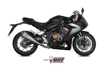 Mivv Delta Race RVS Volledig Uitlaatsysteem met E-keur Honda CBR 650 R / CB 650 R 2019 - 2023