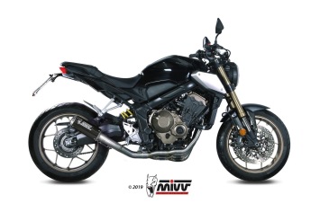 Mivv MK3 Carbon Volledig uitlaatsysteem zonder E-keur Honda CBR 650 R - CB 650 R 2019 - 2023