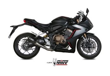 Mivv MK3 Carbon Volledig uitlaatsysteem zonder E-keur Honda CBR 650 R - CB 650 R 2019 - 2023