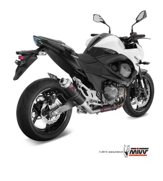 Mivv GP Carbon Slip-on Einddemper met E-keur Kawasaki Z 800 E 2013 > 2016