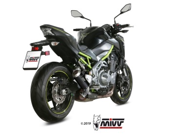 Mivv MK3 Carbon Einddemper met E-keur Kawasaki Z900 2017 > 2019
