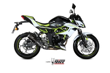 Mivv MK3 Carbon Einddemper zonder E-keur Kawasaki Z125 2019 > 2024