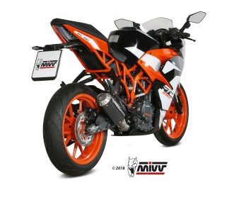 Mivv MK3 Carbon Einddemper zonder E-keur KTM RC 390 2017 > 2020