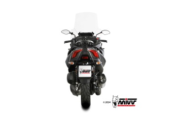 Mivv Mover Slip-on Einddemper met E-keur Yamaha Tricity 300 2021 - 2024