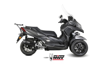 Mivv Mover Slip-on Einddemper met E-keur Yamaha Tricity 300 2021 - 2024