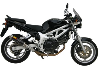 Mivv GP Carbon Slip-on Einddemper met E-keur Suzuki SV 650 1999 > 2002