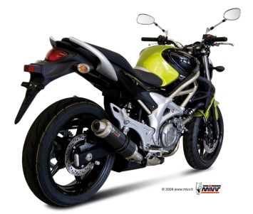 Mivv GP Carbon Slip-on Einddemper met E-keur Suzuki Gladius 2009 > 2015