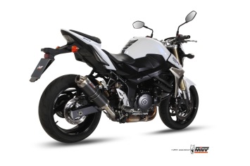 Mivv GP Carbon Slip-on Einddemper met E-keur Suzuki GSR 750 2011 > 2016