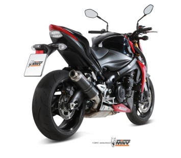 Mivv GP Carbon Slip-on Einddemper met E-keur Suzuki GSX-S 1000 / F 2015 > 2020