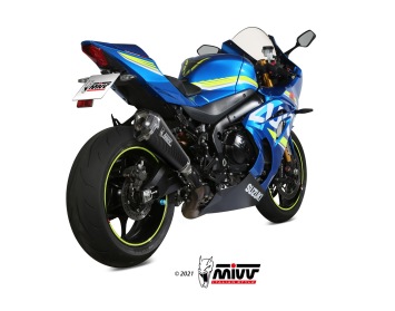 Mivv Delta Race Carbon Slip-on Einddemper met E-keur Suzuki GSX-R 1000 2017 - 2020