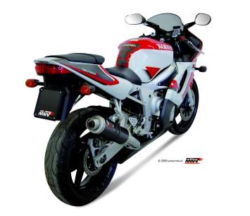 Mivv GP Carbon Slip-on Einddemper met E-keur Yamaha YZF 600 R6 1999 > 2002